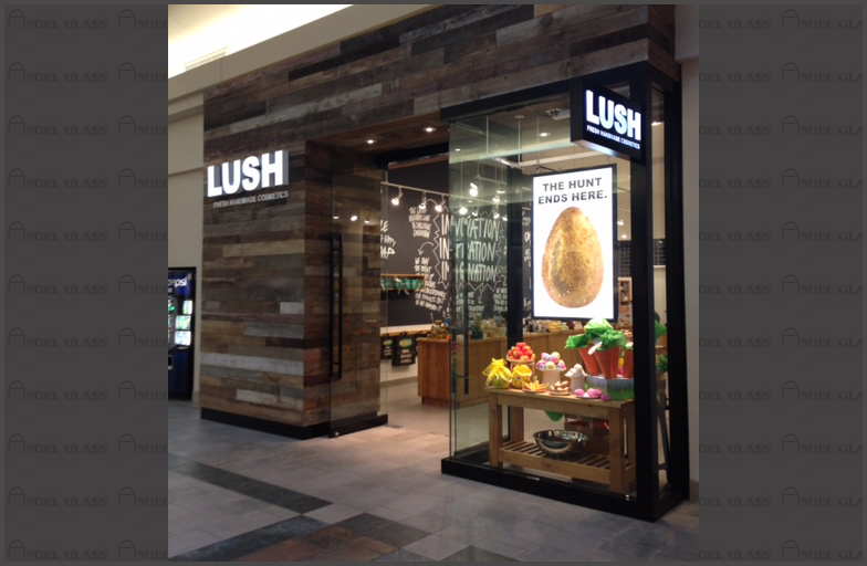 LUSH – Pacific Centre store window / mall windows installation