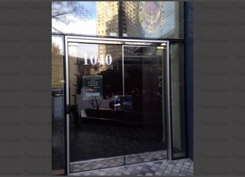 Thai Consulates – Secured Commercial Entrance Glass Door