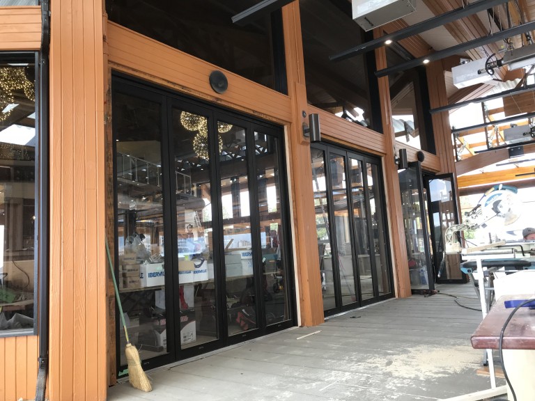 Folding door company Vancouver. Angel Glass folding door supply and