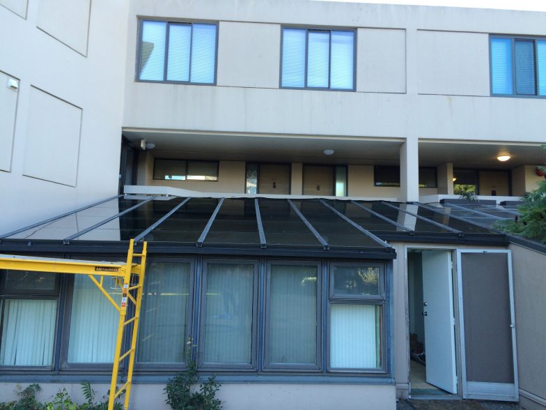 Glass skylight replacement. skylight replacement. Angel Glass replaced all roof glass for this skylight home in Vancouver.