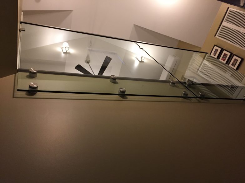 supply and installed glass railing system
